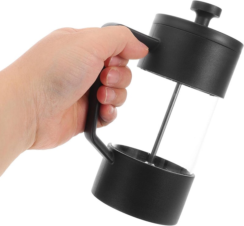 مكبس قهوة محمول سعة 350 مل مع مرشح للسفر وتحضير القهوة في المنزل - Image 2
