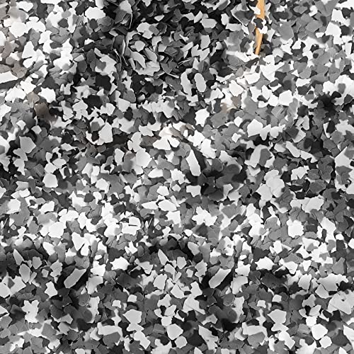 Fabbay 12.4 lb Epoxy Floor Flakes Paint Chips Garage Floor Decorative Color Chips Coating Concrete for Garage Wall Interior and Exterior House Paint - Image 1