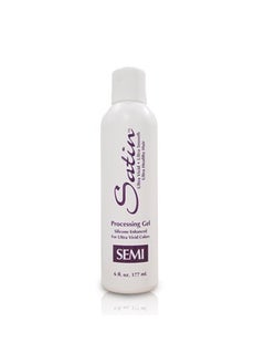 Developlus Satin Demi Processing Gel 6 oz Formulated Specifically for Satin Professional Hair Color Enhance Hair Softness and Shine CrueltyFree Formula 