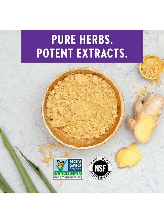 New Chapter Ginger Supplement Force With Supercritical Organic + Nongmo Ingredients Vegetarian Capsules 60 Count - Image 5