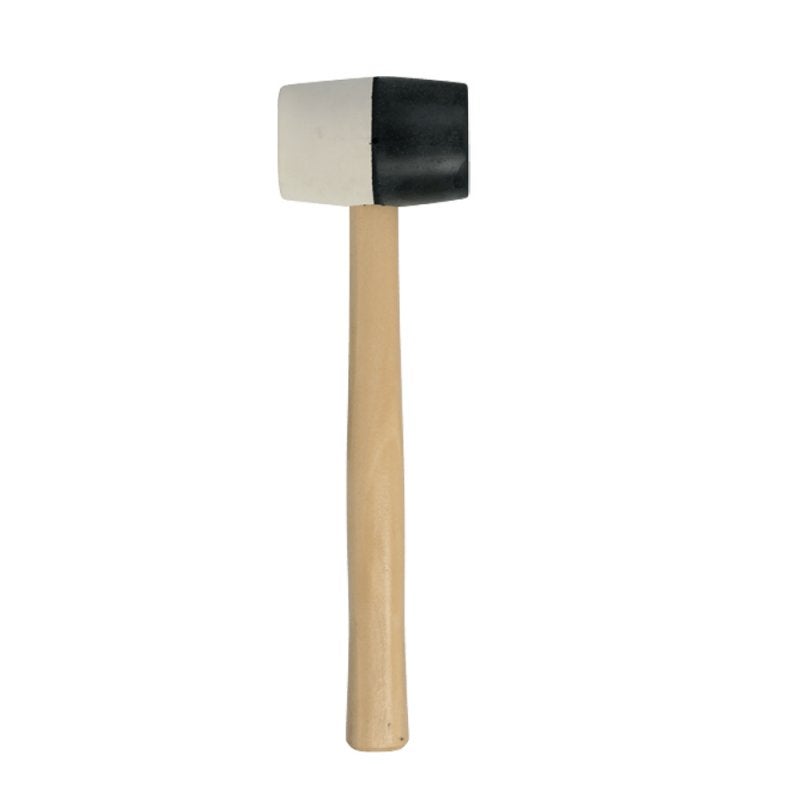 Crown Rubber Mallet Hammer 16 Oz Wooden Handle - Image 3