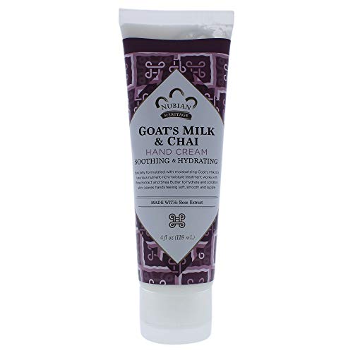 Nubian Heritage Nubian Heritage Hand Cream Goat Milk and Chai 4 Ounce