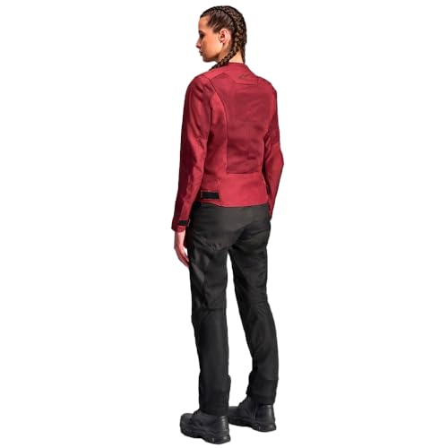 Alpinestars Stella C1 Air Jacket Lightweight Ventilated Protection Advanced Impact Abrasion Guard Performance Racing Design S Burgundy - Image 3