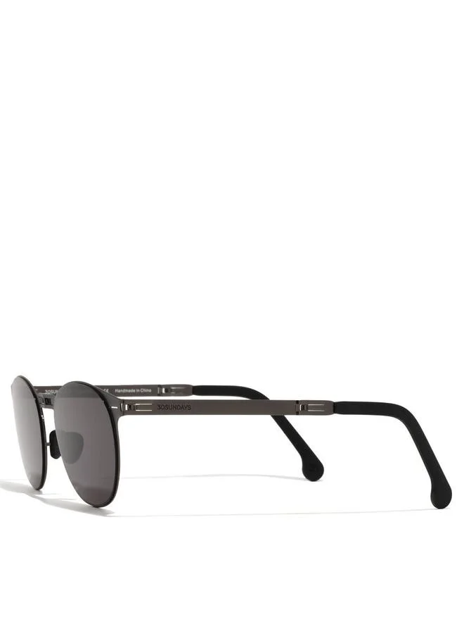 30Sundays 30Sundays Unisex Folly Round Sunglasses