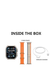 X-Inova X-Inova x10 ultra 2 smart watch  Elegant Design Support Bluetooth Calls Support Wireless Charging| Touch Screen compatible with IOS & android for men and women  - Image 3