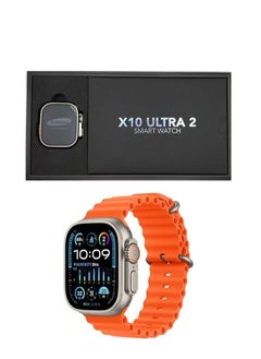 X-Inova X-Inova x10 ultra 2 smart watch  Elegant Design Support Bluetooth Calls Support Wireless Charging| Touch Screen compatible with IOS & android for men and women  - Image 1