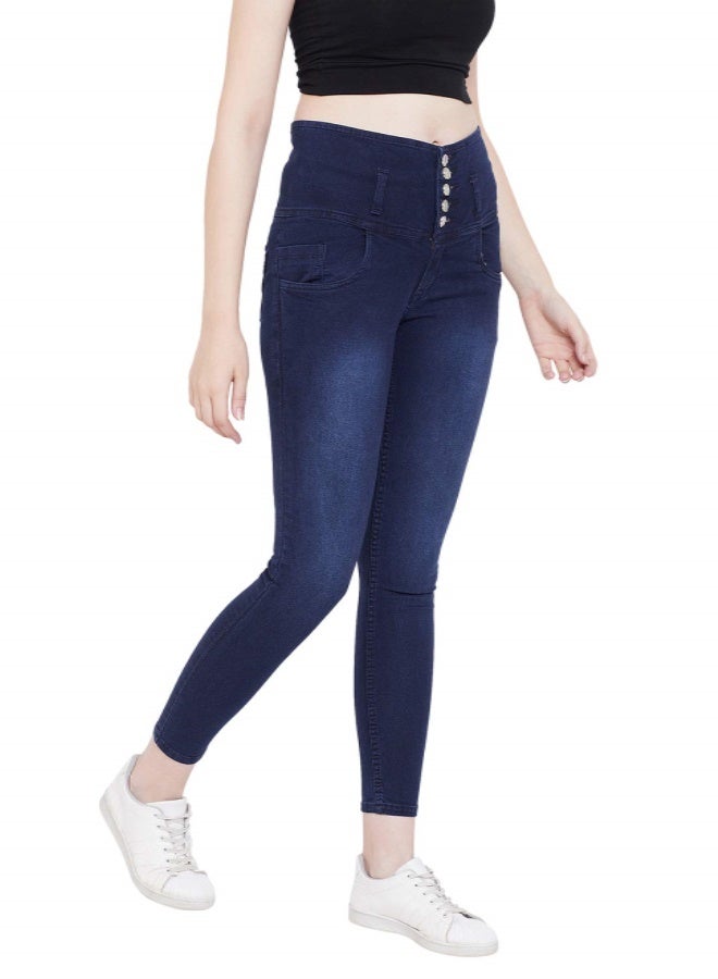 Nifty Women's Stretch Fit High Rise Jeans - Image 2