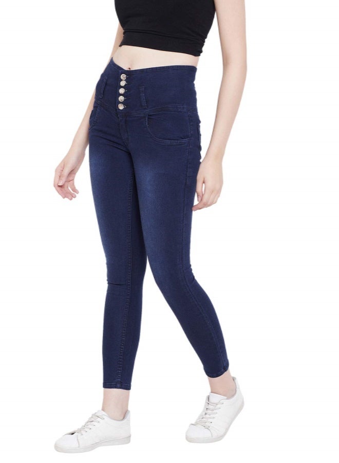 Nifty Women's Stretch Fit High Rise Jeans - Image 3