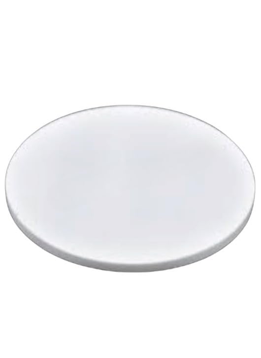 NEILL NEILL High Gloss Acrylic Round Shape Sheet 3mm Thickness 8x8 White Suitable For Various Crafting And Cesign Needs Pack of 1 