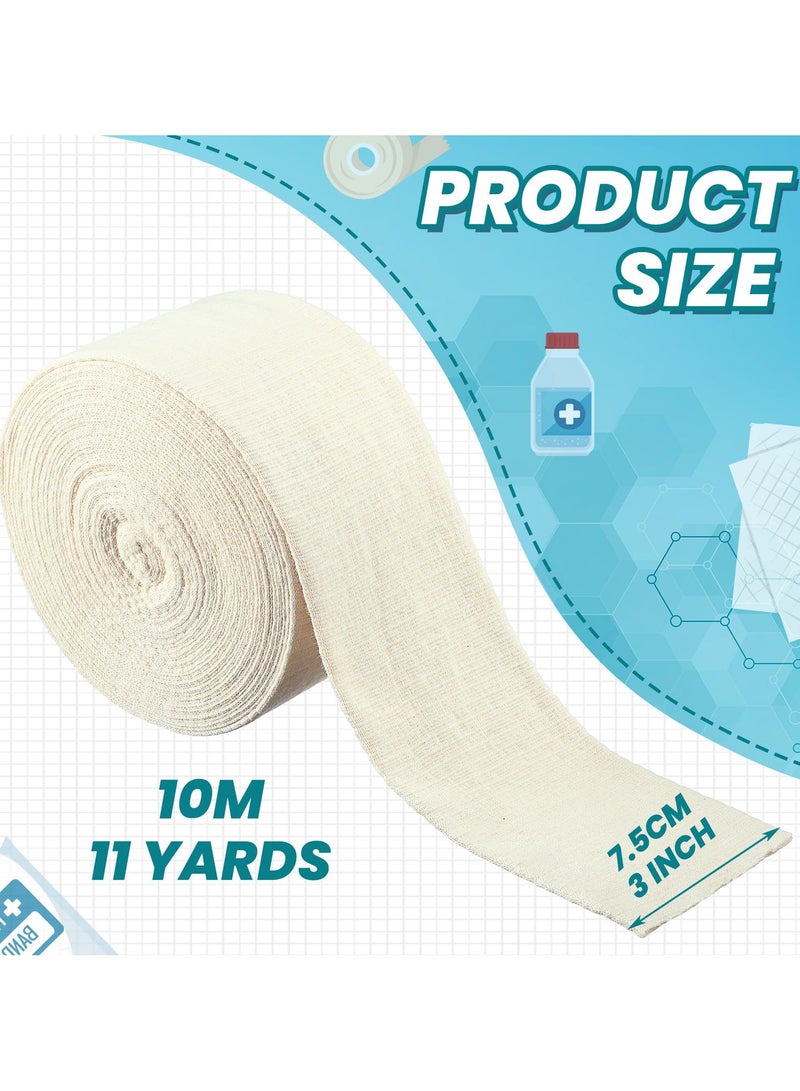 NajmStyle Tubular Bandage, Reusable Elastic Bandage Sleeve, Arm Stockinette Tubing, Compression Bandage Roll for Tissue Support Size E, 3.5" x 11 yd  - Image 2