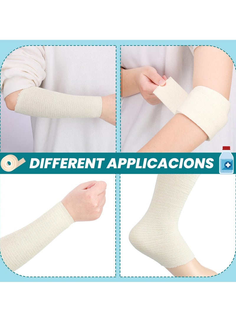 NajmStyle Tubular Bandage, Reusable Elastic Bandage Sleeve, Arm Stockinette Tubing, Compression Bandage Roll for Tissue Support Size E, 3.5" x 11 yd  - Image 5