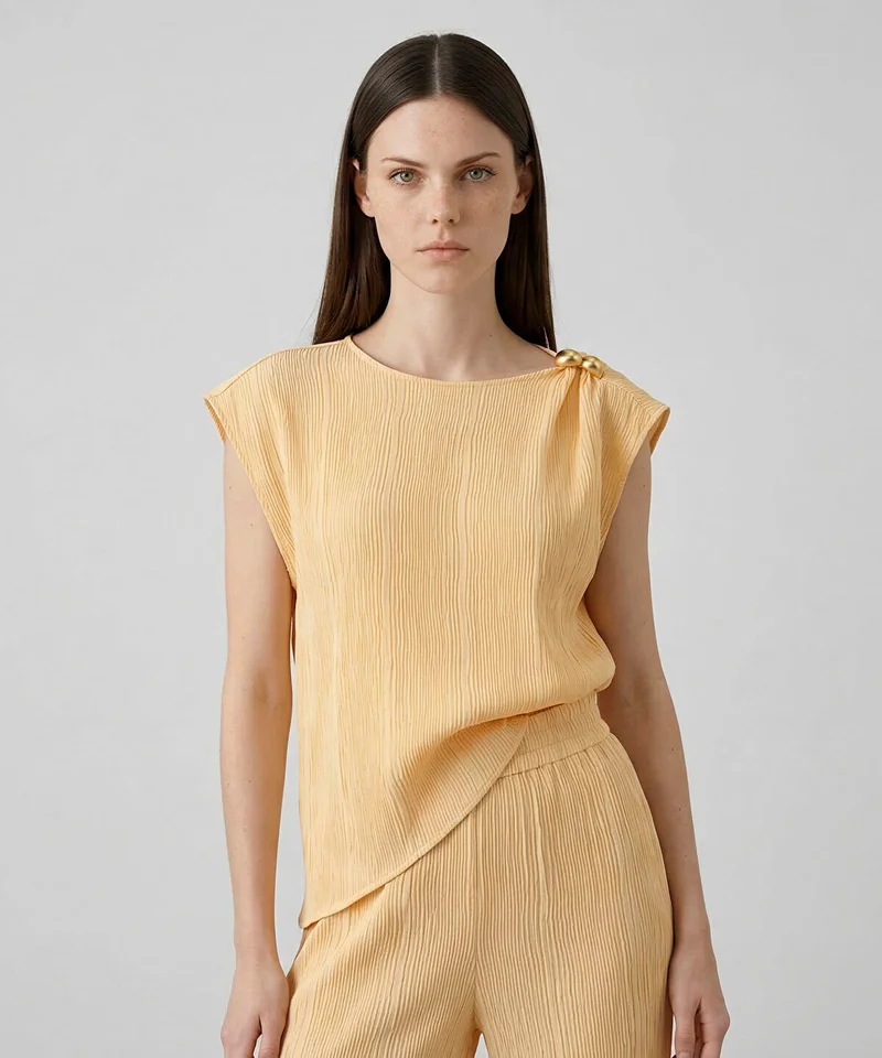 Ipekyol  Crinkle-Effect Blouse for Women | Best Price UAE