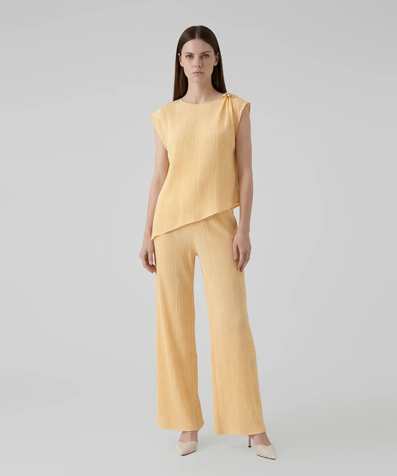 Ipekyol  Crinkle-Effect Blouse for Women | Best Price UAE