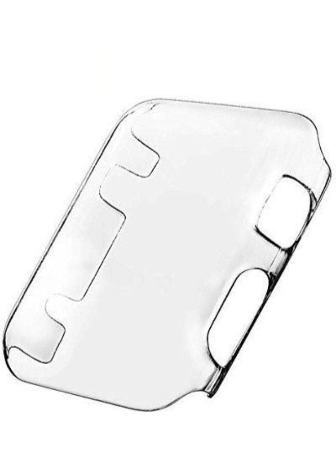 NIBEMINENT Hard Full Shell Skin Protective Case Cover For Smart iWatch 38millimeter Clear - Image 2