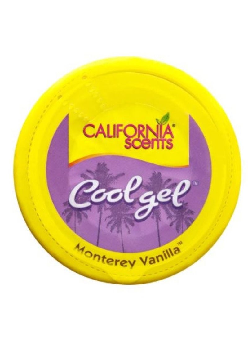 California Scents - Cool Gel Monterey Vanila 70G - Image 1