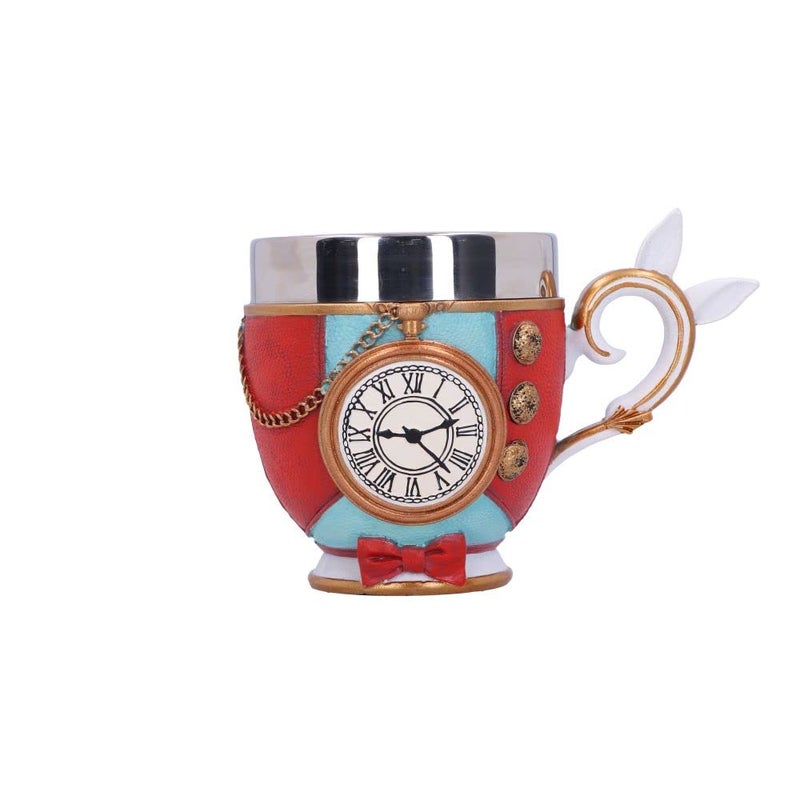 Nemesis Now Pinkys Up Rabbit Cup 11cm Resin Red