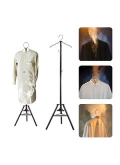 Generic Clothes Incense Burner Stand - 175cm long bakhoor burner stand hanger with cloth hooks and holes for steaming clothes (Black)  - Image 1