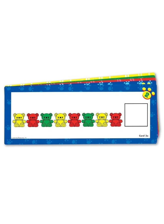 Learning Resources Learning Resources Three Bear Family Pattern Cards, Homeschool, Early Math Skill Learning, Bears Not Included, Ages 3+ - Image 3