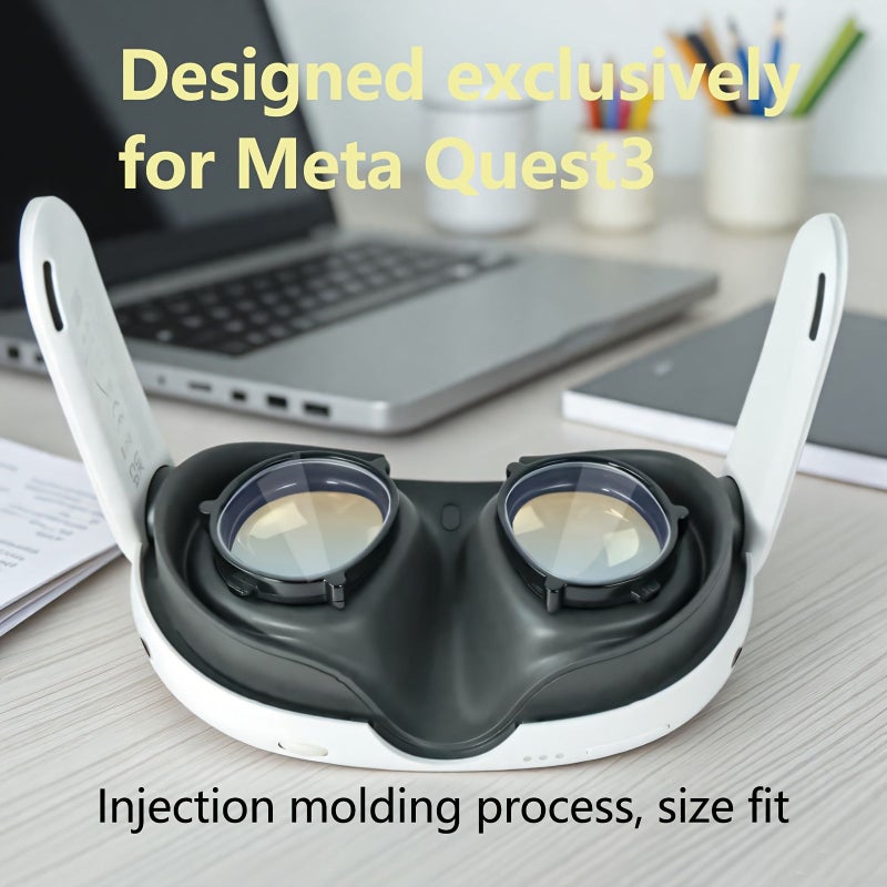 عدسات مغناطيسية لقصر النظر R L -2 0 لجهاز Meta Quest 3 حماية من الضوء تركيب سهل إزالة تجربة محسنة - Image 5