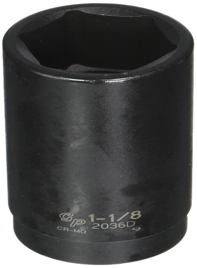 Grey Pneumatic (2036D) 1/2" Drive x 1-1/8" Deep Socket - Image 1