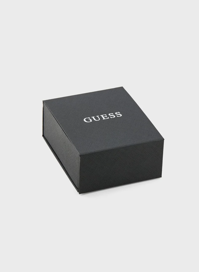 Guess  Textured Tag Chain Bracelet for Men | Best Price UAE