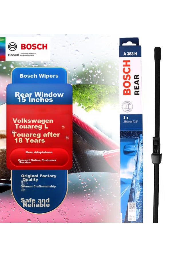 بوش Bosch شفرة مساحة الزجاج الخلفي/مساحة الزجاج الخلفي/نافذة خلفية 15 بوصة مناسبة لـ - Image 2