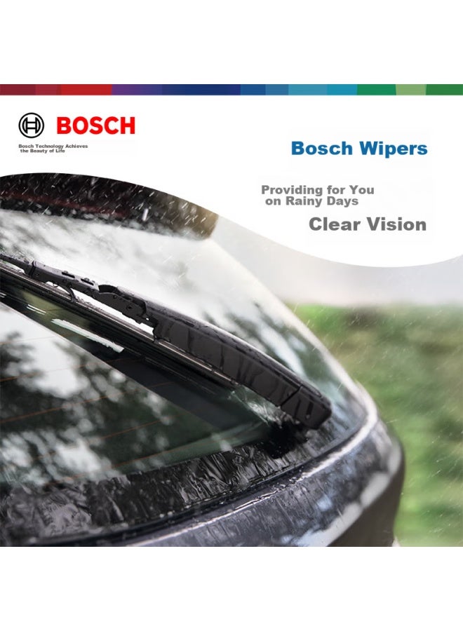 بوش Bosch شفرة مساحة الزجاج الخلفي/مساحة الزجاج الخلفي/نافذة خلفية 15 بوصة مناسبة لـ - Image 4