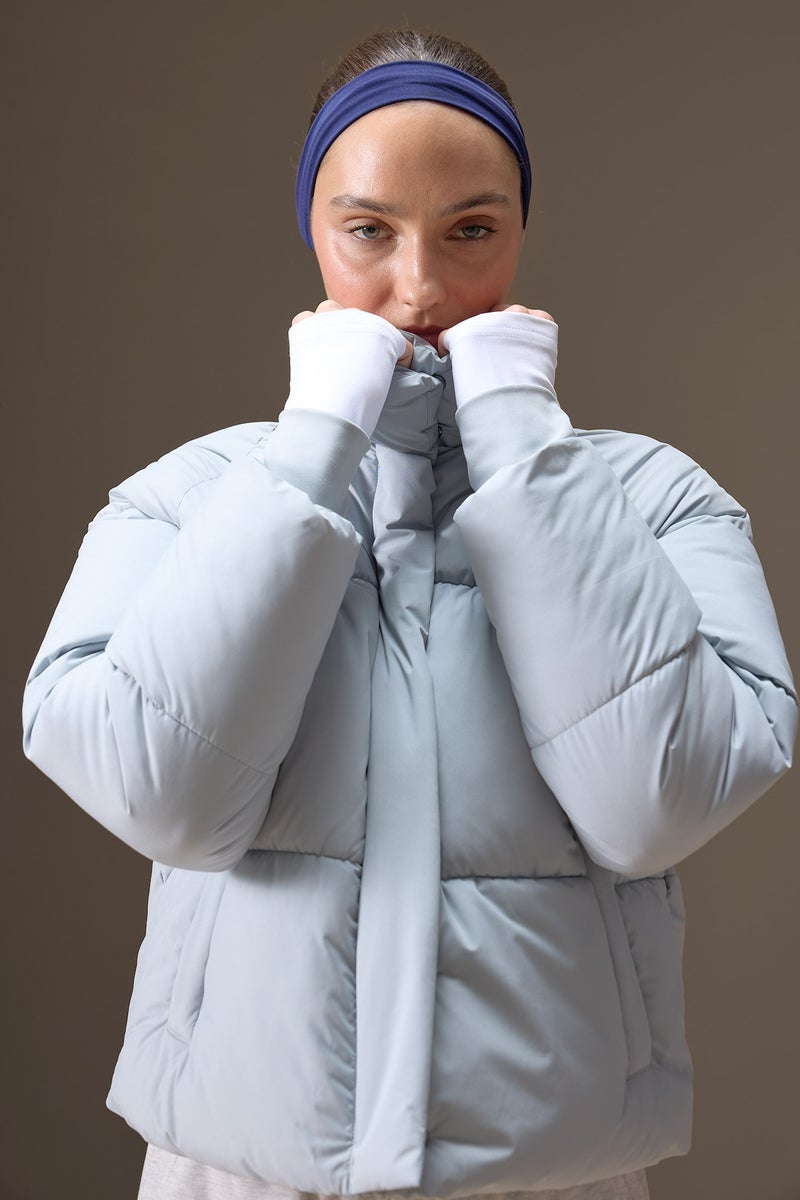 DeFactoFit Regular Fit Stand Collar Waterproof Puffer Jacket - Image 3