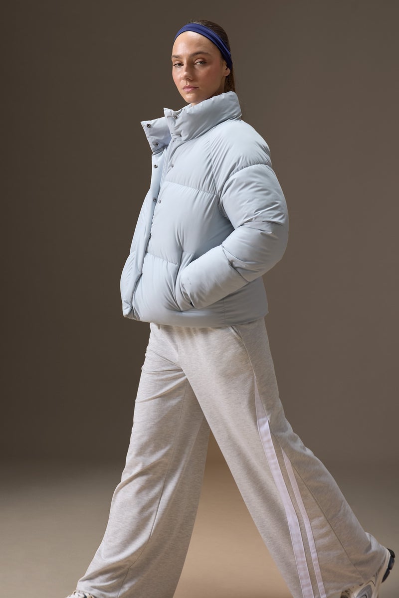 DeFactoFit Regular Fit Stand Collar Waterproof Puffer Jacket - Image 2