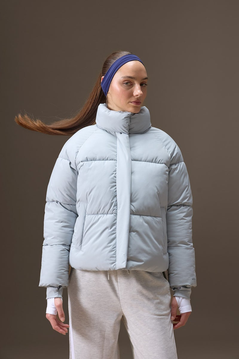 DeFactoFit Regular Fit Stand Collar Waterproof Puffer Jacket - Image 1