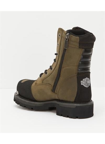 HARLEY DAVIDSON Riddick Women's Green Nubuck Boots  - Image 4