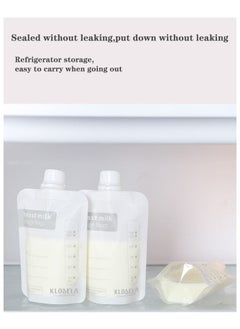 20 Pcs Breast Milk Storage Bags Self Standing Leak Proof Breast Milk Storage Bag With an adapter  160 ml - pzsku/ZBA565E514BB4F29974FFZ/45/_/1683801081/d26b1f3c-1c49-4aff-9b08-4924c8ccf21c