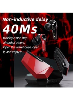 General JX10 gaming bluetooth headset gaming non-inductive delay binaural in-ear breathing light mobile phone universal  - Image 4
