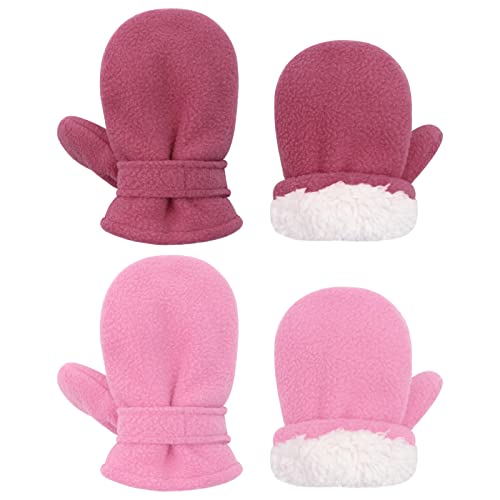 Sarfel Toddlers Girl Gloves Toddler Gloves Ages 2-4 Toddler Mittens Ages 2-4 Toddlers Girl Mittens for Kids Winter Glove Girls - Image 1