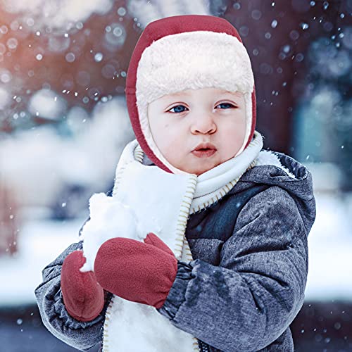 Sarfel Toddlers Girl Gloves Toddler Gloves Ages 2-4 Toddler Mittens Ages 2-4 Toddlers Girl Mittens for Kids Winter Glove Girls - Image 4