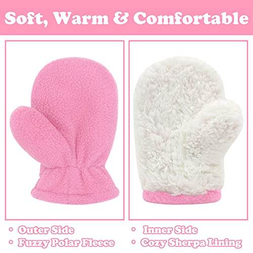 Sarfel Toddlers Girl Gloves Toddler Gloves Ages 2-4 Toddler Mittens Ages 2-4 Toddlers Girl Mittens for Kids Winter Glove Girls - Image 2