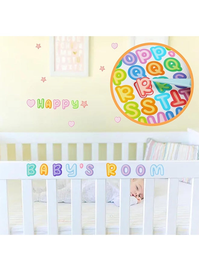 MXN 12 Sheets 1068 Stickers Colorful Alphabet Stickers - Small Self Adhesive Letter Sticker for DIY Crafts Card Making Handmade Label, Store Signs,  Adhesive Lettering DIY Mailbox House Numbers - Image 5