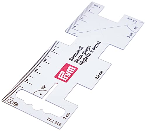 PRYM مقياس خياطة برايم كواتر، 10.5 × 4 × 0.02 سم، شفاف - Image 2