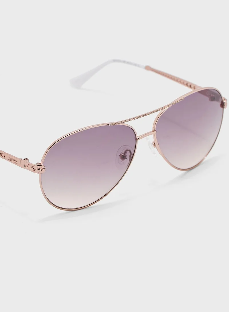 GUESS  Brow Bar Aviator for Women | Best Price UAE