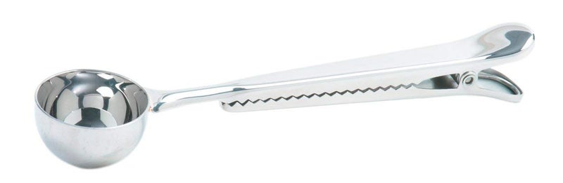 Norpro Stainless Steel Coffee Scoop with Bag Clip - Image 2