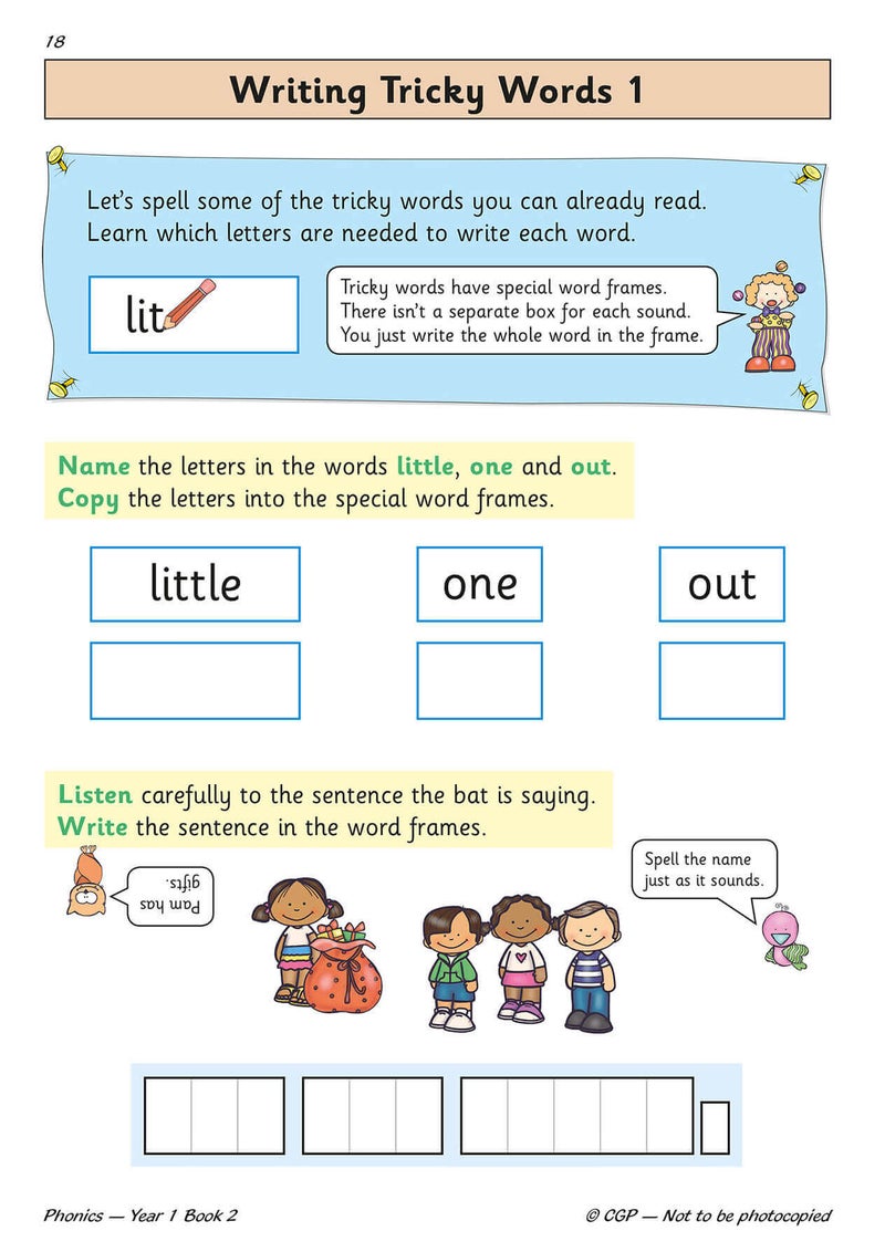 KS1 English Year 1 Phonics Targeted Practice Book - Book 2 - Image 5