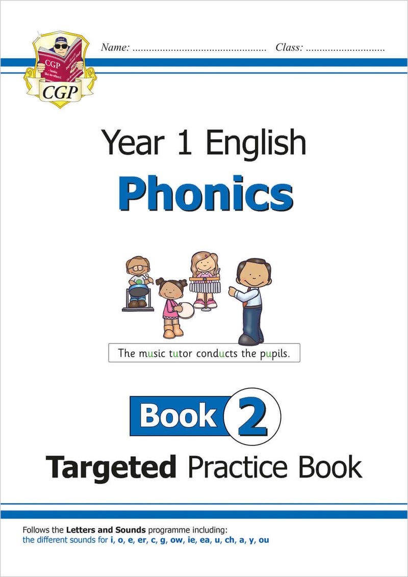 KS1 English Year 1 Phonics Targeted Practice Book - Book 2 - Image 1