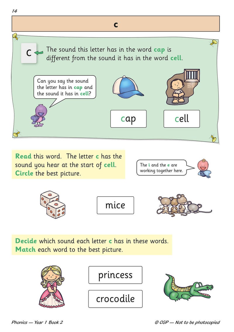 KS1 English Year 1 Phonics Targeted Practice Book - Book 2 - Image 3