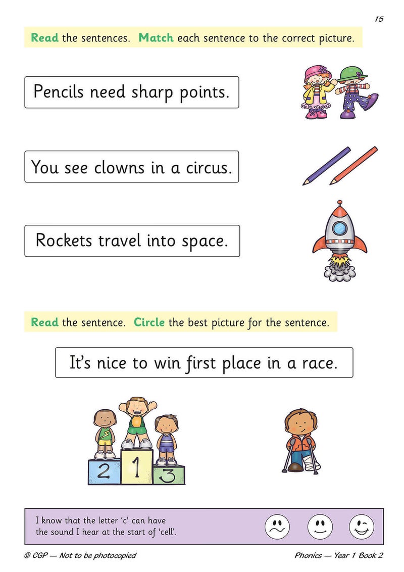 KS1 English Year 1 Phonics Targeted Practice Book - Book 2 - Image 4