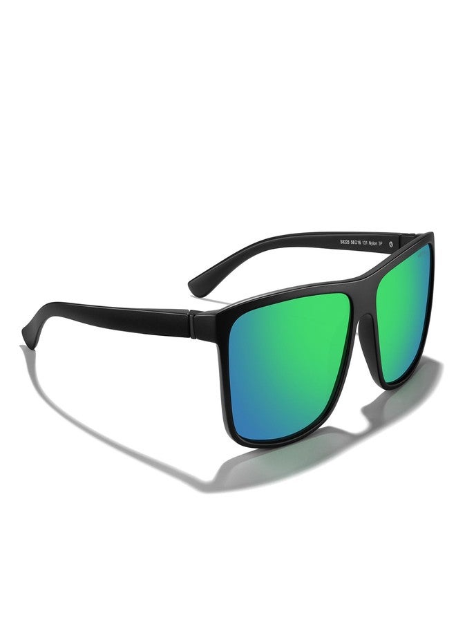 MERRY'S Rectangular Polarized Sports Sunglasses for Men Women Cycling Driving Fishing UV400 Protection S8225 - Image 5