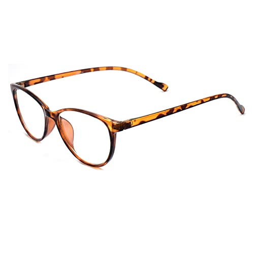 Peter Jones Small Demi Brown Cateye Blue Light Blocking Computer Glasses for Kids/Girls/Women (AG2476DA) - Image 2