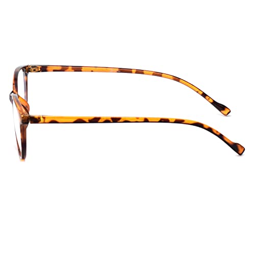 Peter Jones Small Demi Brown Cateye Blue Light Blocking Computer Glasses for Kids/Girls/Women (AG2476DA) - Image 5