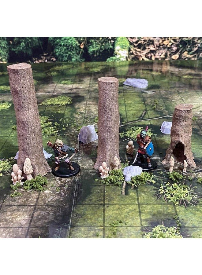 Extruded Gaming Rosewood Trees Set 3 - Image 3