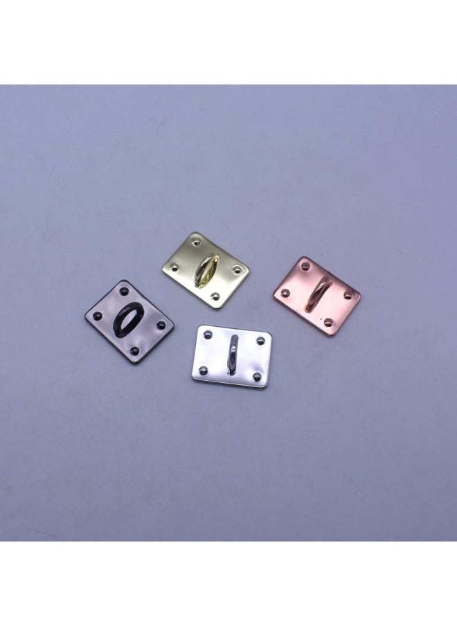 Generic - Korean Style Tassel Metal Hook DIY Jewelry Accessories Round Love Square Buckle Mobile Phone Case Pendant Alloy Material-Specifications Support Image Upload:rose Gold Mickey - Image 1