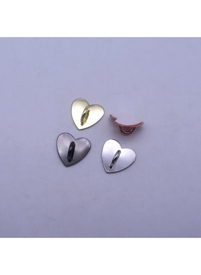 Generic - Korean Style Tassel Metal Hook DIY Jewelry Accessories Round Love Square Buckle Mobile Phone Case Pendant Alloy Material-Specifications Support Image Upload:rose Gold Mickey - Image 1